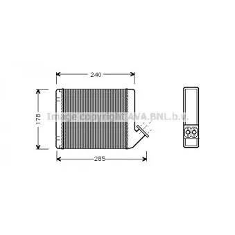 Système de chauffage AVA QUALITY COOLING CN6031