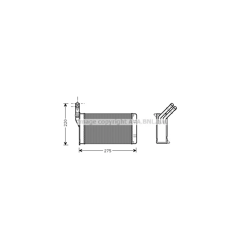 Système de chauffage AVA QUALITY COOLING CN6082