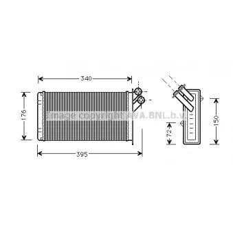 Système de chauffage AVA QUALITY COOLING CN6129
