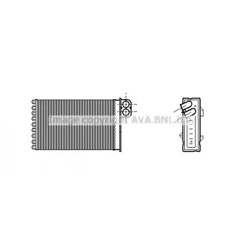 Système de chauffage AVA QUALITY COOLING CN6191