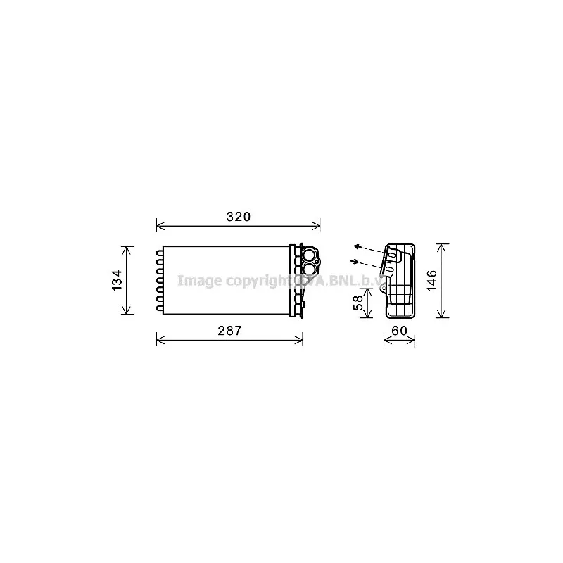 Système de chauffage AVA QUALITY COOLING CN6279