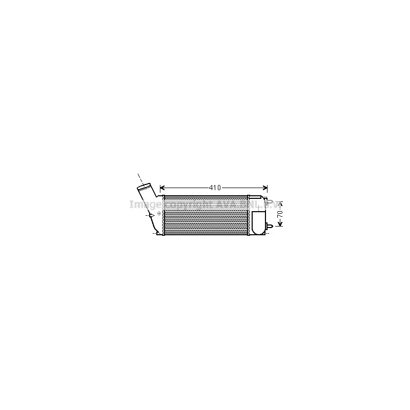 Intercooler, échangeur AVA QUALITY COOLING CNA4268