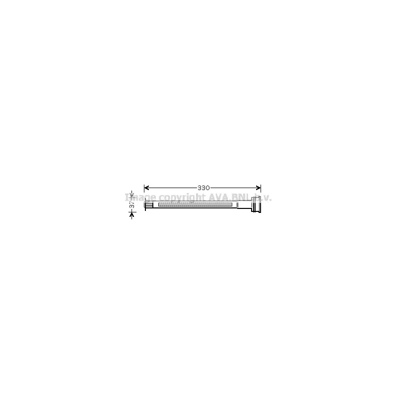 Filtre déshydratant, climatisation AVA QUALITY COOLING CND225