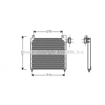 Condenseur, climatisation AVA QUALITY COOLING