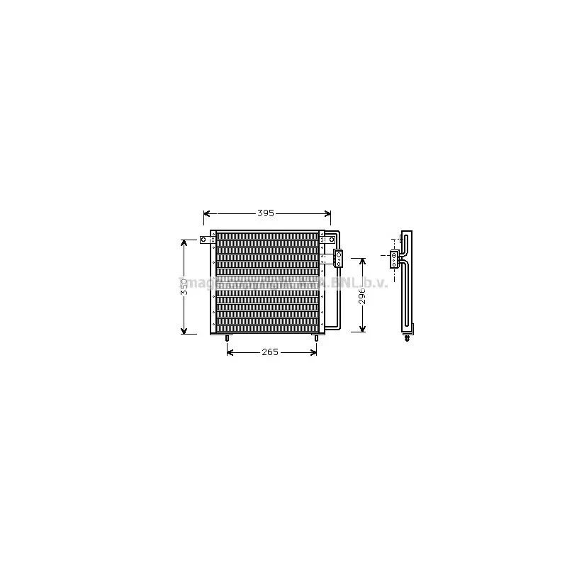 Condenseur, climatisation AVA QUALITY COOLING CR5017