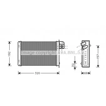 Système de chauffage AVA QUALITY COOLING CR6026