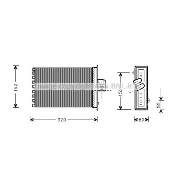 Système de chauffage AVA QUALITY COOLING CR6045