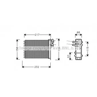 Système de chauffage AVA QUALITY COOLING CR6046