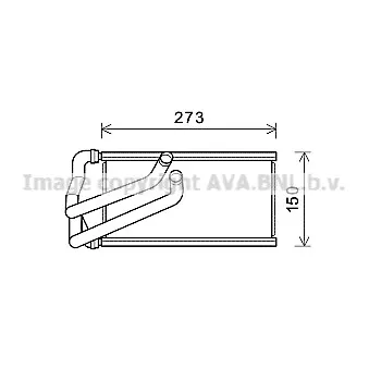 Système de chauffage AVA QUALITY COOLING CR6140
