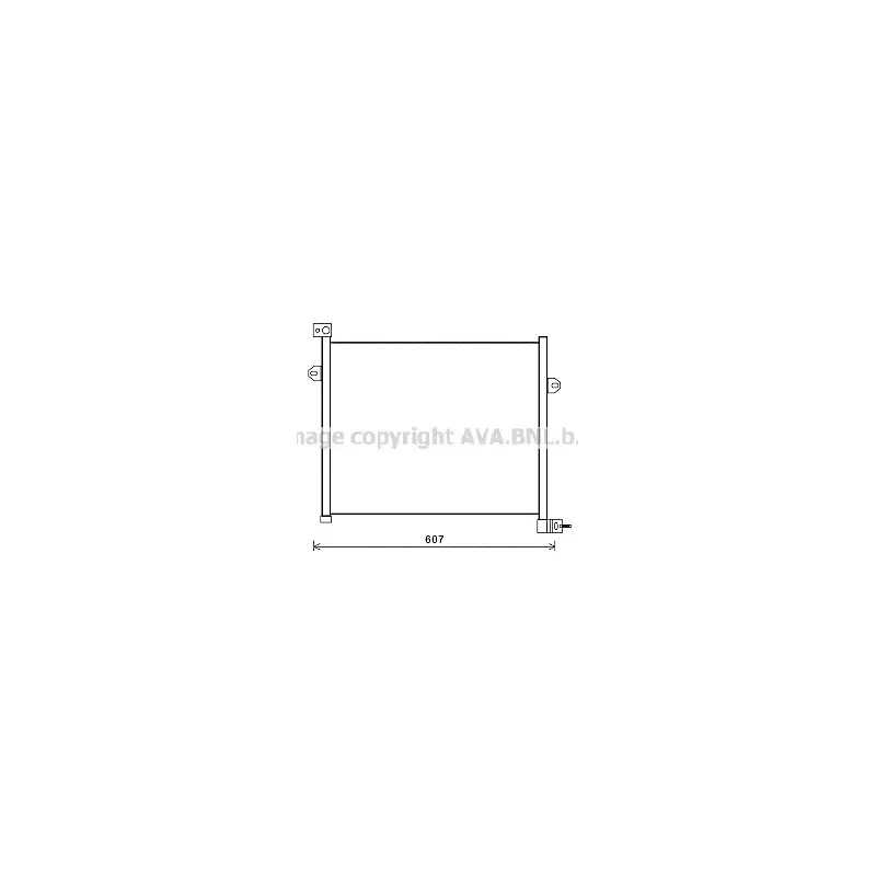 Condenseur, climatisation AVA QUALITY COOLING CRA5122