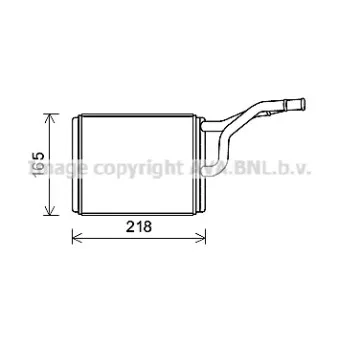 Système de chauffage AVA QUALITY COOLING CRA6137