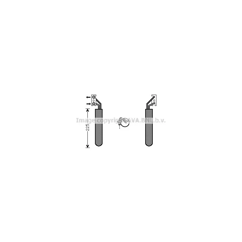 Filtre déshydratant, climatisation AVA QUALITY COOLING CRD111