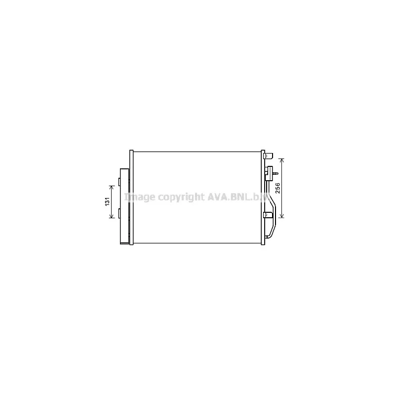 Condenseur, climatisation AVA QUALITY COOLING CTA5048D