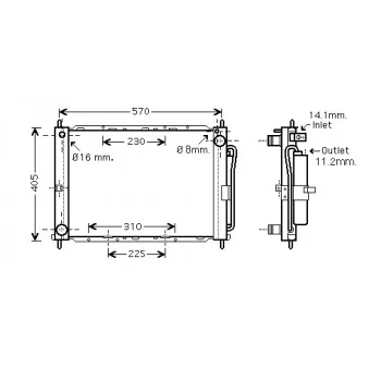 Module de refroidissement AVA QUALITY COOLING