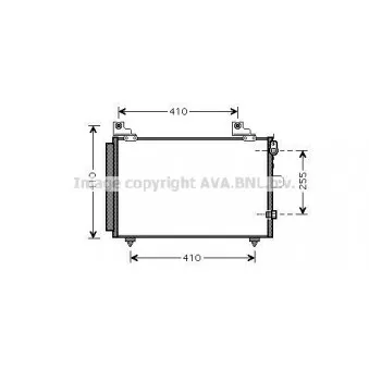 Condenseur, climatisation AVA QUALITY COOLING DU5056D
