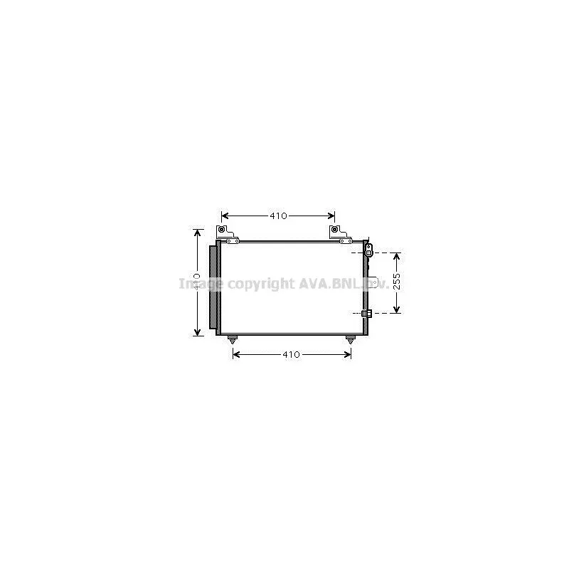 Condenseur, climatisation AVA QUALITY COOLING DU5056D