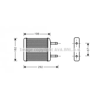 Système de chauffage AVA QUALITY COOLING DW6024