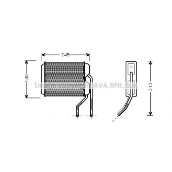 Système de chauffage AVA QUALITY COOLING DWA6026
