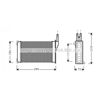 Système de chauffage AVA QUALITY COOLING FD6098