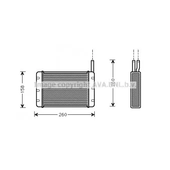 Système de chauffage AVA QUALITY COOLING FD6131