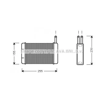 Système de chauffage AVA QUALITY COOLING FD6134