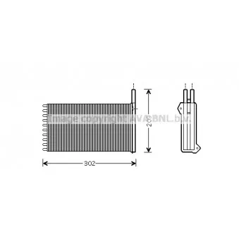 Système de chauffage AVA QUALITY COOLING FD6154