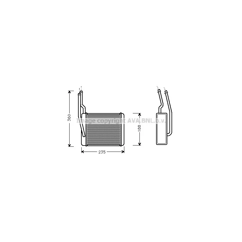 Système de chauffage AVA QUALITY COOLING FD6272