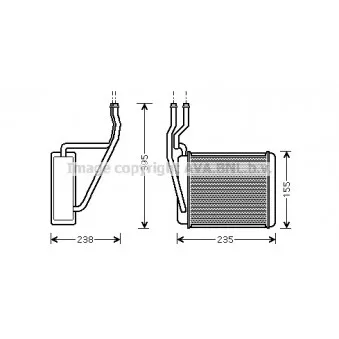 Système de chauffage AVA QUALITY COOLING FD6329