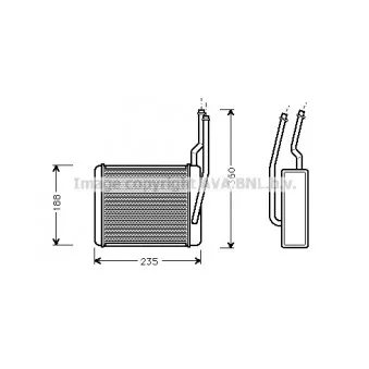 Système de chauffage AVA QUALITY COOLING FD6356