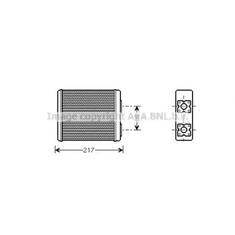 Système de chauffage AVA QUALITY COOLING FD6362