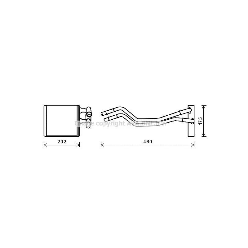 Système de chauffage AVA QUALITY COOLING FD6455