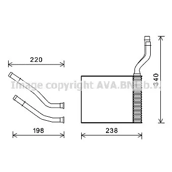 Système de chauffage AVA QUALITY COOLING FD6464