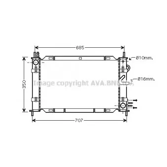 Module de refroidissement AVA QUALITY COOLING FDM388