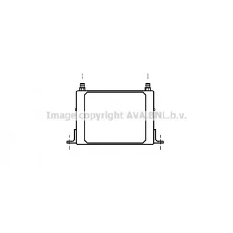 Radiateur d'huile AVA QUALITY COOLING FT3117