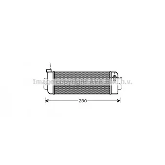 Radiateur d'huile AVA QUALITY COOLING FT3277