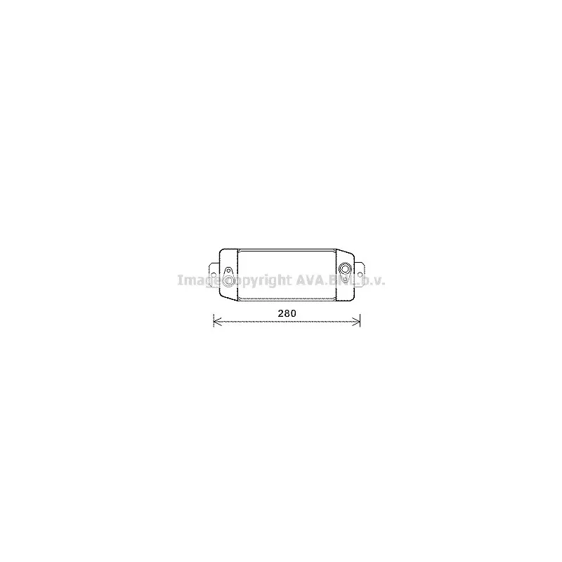 Radiateur d'huile AVA QUALITY COOLING FT3397