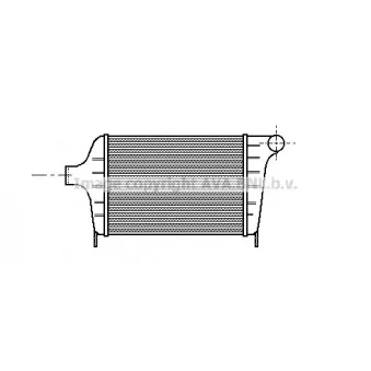 Intercooler, échangeur AVA QUALITY COOLING