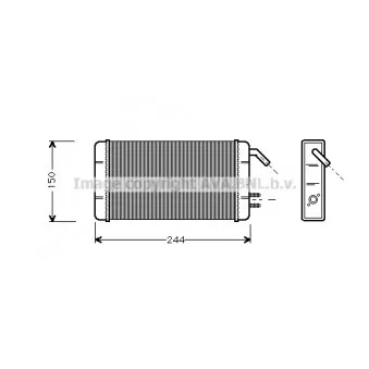 Système de chauffage AVA QUALITY COOLING FT6082