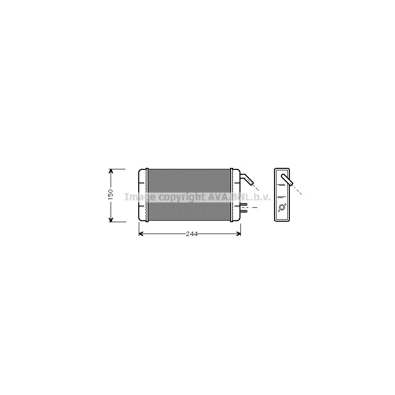 Système de chauffage AVA QUALITY COOLING FT6082
