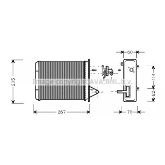 Système de chauffage AVA QUALITY COOLING FT6089