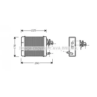 Système de chauffage AVA QUALITY COOLING FT6102