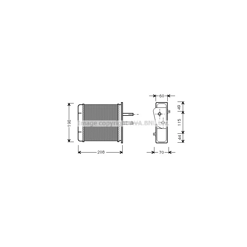 Système de chauffage AVA QUALITY COOLING FT6150