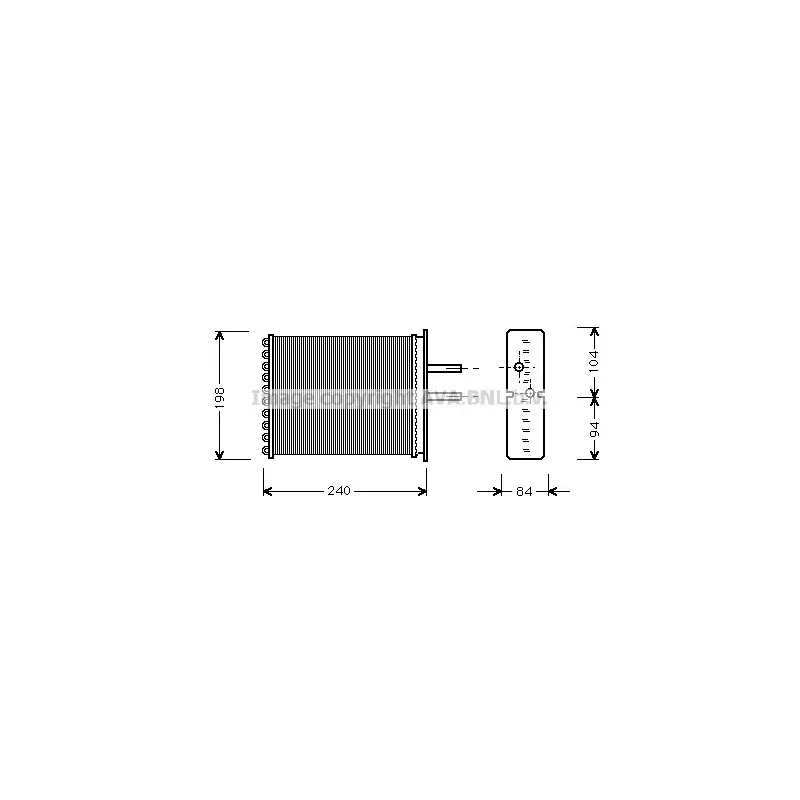 Système de chauffage AVA QUALITY COOLING FT6193
