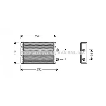 Système de chauffage AVA QUALITY COOLING FT6220