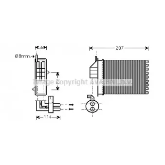 Système de chauffage AVA QUALITY COOLING FT6259