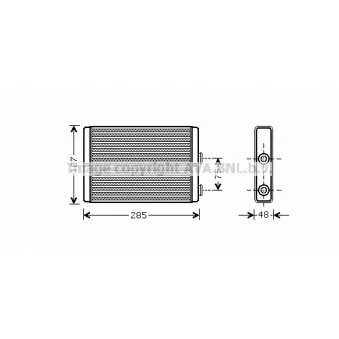 Système de chauffage AVA QUALITY COOLING FT6325