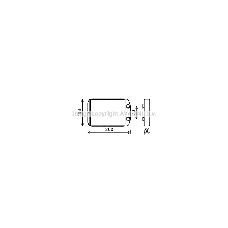 Système de chauffage AVA QUALITY COOLING FT6395