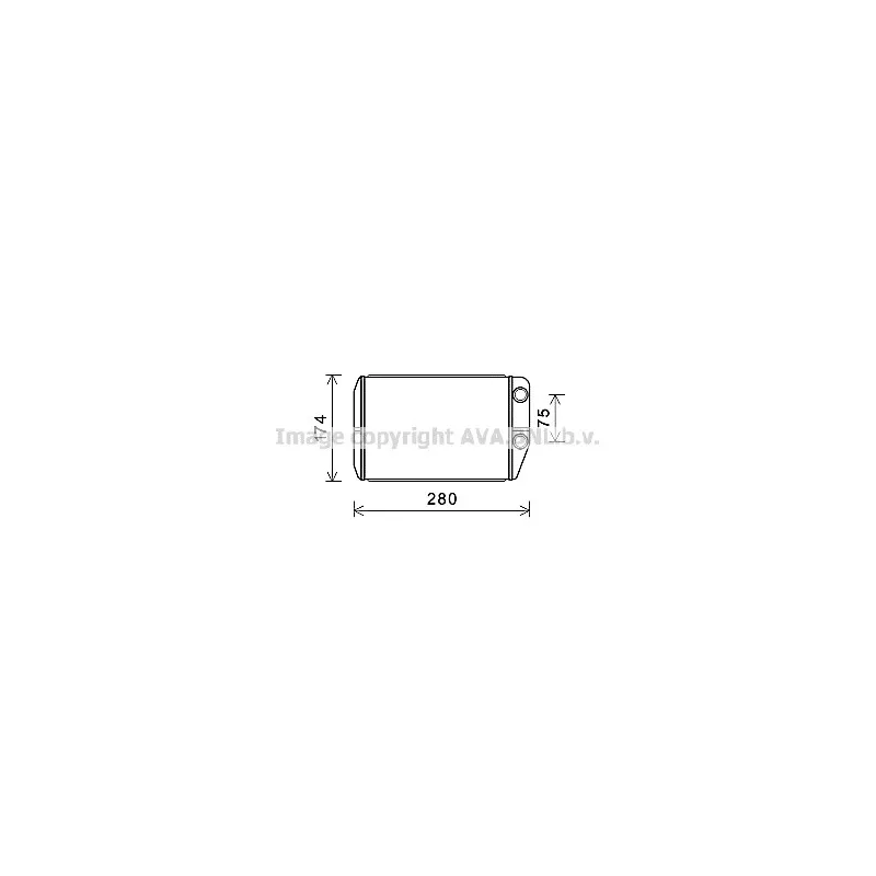 Système de chauffage AVA QUALITY COOLING FT6410