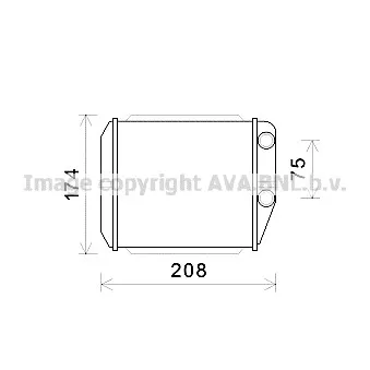Système de chauffage AVA QUALITY COOLING FT6416