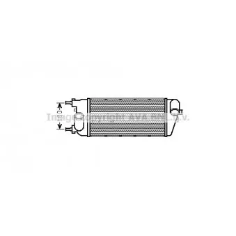 Intercooler, échangeur AVA QUALITY COOLING FTA4391